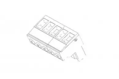 Came 88040-0054 5-PIN AGT V Cube (5 pcs.)