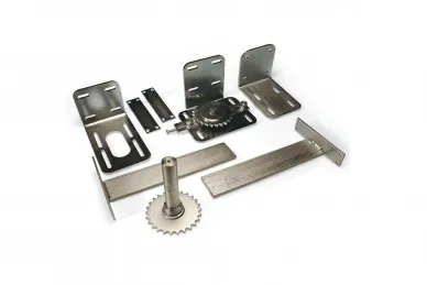 Came C003 Shaft with Z26 sprocket, chain tensioning system and cylinder mounting brackets