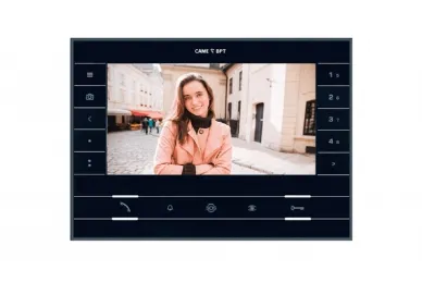 CAME FUTURA X2 WH Bezsłuchawkowy odbiornik wideo z ekranem LCD 7”, kolor czarny (62100550)