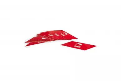 CAME G0461 Set of 24 warning stickers on the frame