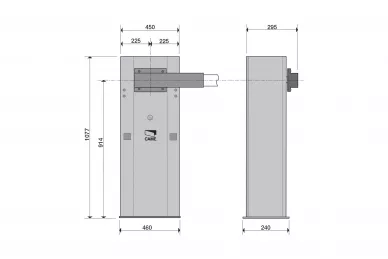 Came GARD G6000 - MCBF 1M CYKLI jusqu'à 6,5 m avec support