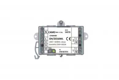 CAME OH/2O16WL SLAVE radio executive module