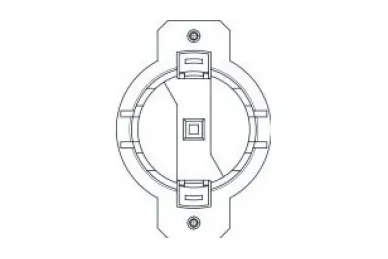 CAME YM0158 Quick release bracket type E