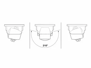 Cellule photoélectrique Nice FT210B réglable, émetteur sans fil, BLUEBUS