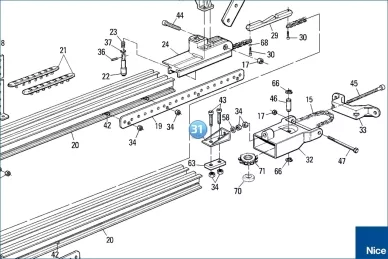 Chain tensioner SPIDO (BMESCR01.4567)