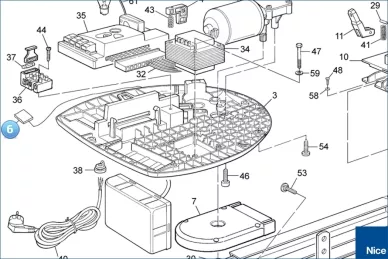 Cięgło z uchwytem SPIN (PPD1036A.4540)