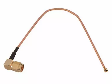 Connecteur u.Fl - SMA-plug-angle.