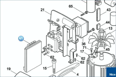 Control panel RUN2500I (RUA2/A)