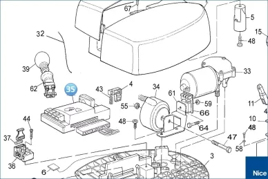 Control panel SN6031 (SNA3/A)