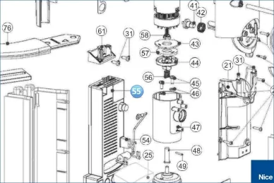 Control panel WALKY (WLA1)