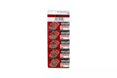 CR2032 3V Maxell lithium battery (5pcs)