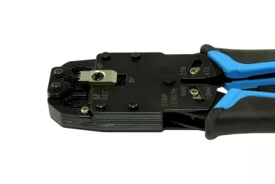 Crimpatrice per connettori RJ45/RJ11 (8P, 6P, 4P)