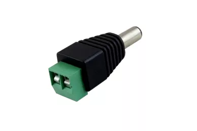 DC plug 2,1/5,5 terminal block
