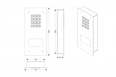 Dimensions: