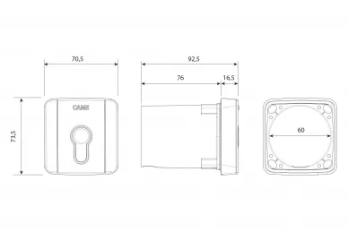 Dimensions: