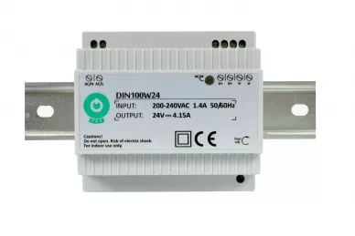 DIN100W24 DC 24V 4.15A DIN rail power supply