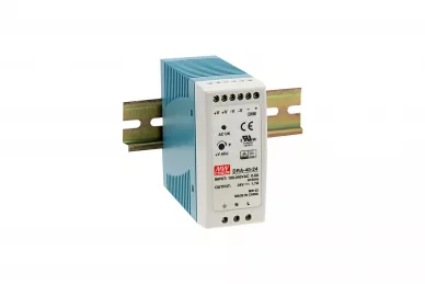 DRA-40-24 Mean Well 24V/40W/1.7A DIN rail power supply