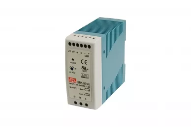 DRA-60-24 Mean Well 24V/60W/2.5A DIN rail power supply