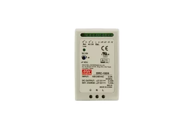 DRC-100B Mean Well DC 27,6V/100W/1,25A/2,25A/ DIN TS35