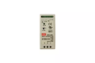 DRC-40B Mean Well DC 27,6V/40W/0,95A/0,5A/ DIN TS35