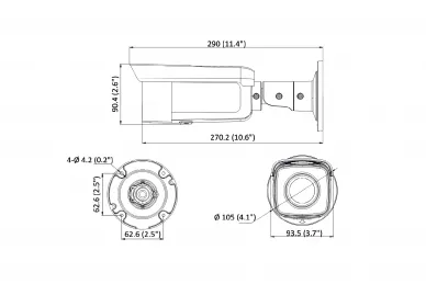 DS-2CD2T86G2-4I 4 mm (C)