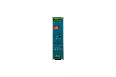 EDR-75-12 Mean Well 12V/6,3A/75W Alimentation sur rail DIN