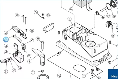 Element plast. wysprzęgl.ROBUS/RUN/ROX600 (PPD0955R01.4540)