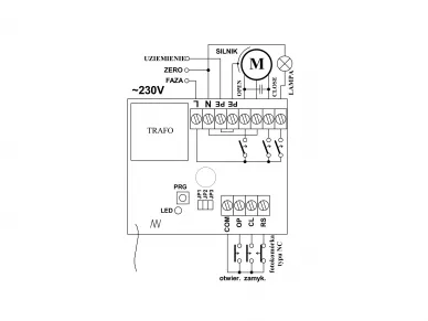 Elmes ST100HS Commande radio pour portails et volets roulants