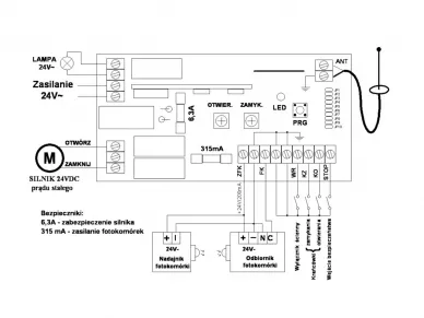 Elmes STB24VM1 Tür-Controller DC 24V