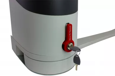 Emergency release, key with patent cylinder: