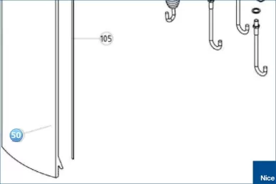 Enclosure door SIGNO4 (PMD0856.4610)