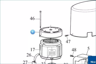 Engine top cover ROBO1000 (BMAM.4567)