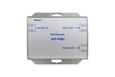 Extender Pulsar EXT-POE2 Répétiteur de réseau local et d'alimentation PoE