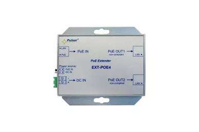 Extender Pulsar EXT-POE4 Repeater Alimentation LAN et PoE