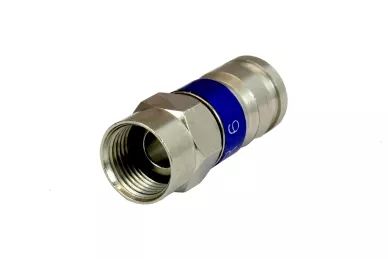 F-Stecker für RG6-Kabel - Klemmverschraubung