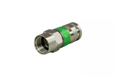 F-Stecker für TRISET-Kabel - Klemmverschraubung