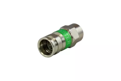F-Stecker für TRISET-Kabel - Klemmverschraubung