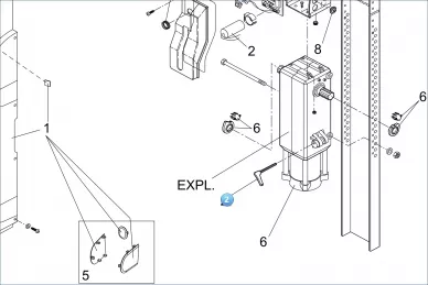 FAAC 00058F0091X Condenser 8??f 450 v.