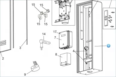 FAAC 00058P2069 Hood