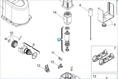 FAAC 00058P2103 Preassembling rotor