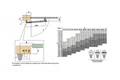 Faac 104100 Siłownik hydrauliczny S450H CBAC 24V