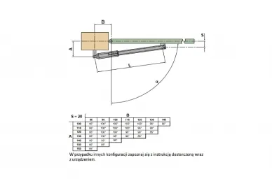 Faac 104200 Napęd hydrauliczny 422 CBAC 230 V