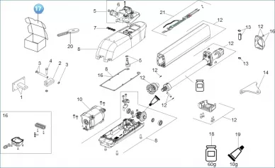 FAAC 113219 Opakowanie 415