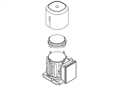 FAAC 390482 Complete motor unit + pinion + crown 884