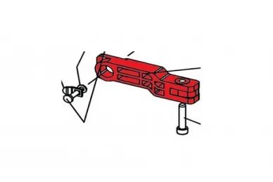 Faac 409867 Ramię deblokady siłownika 746/844