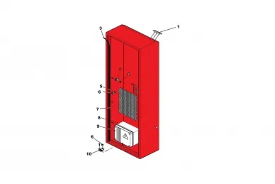 Faac 416004 Barrier housing 620