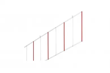 Faac 428441 2m apron for barrier arm