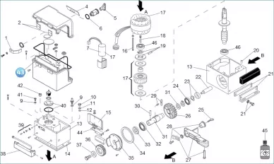 FAAC 490114 Adaptor kit for old 746/844