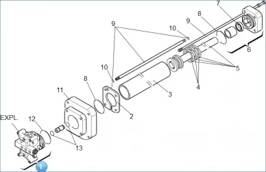 FAAC 4994645 Flange 400/06 cbc