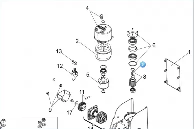 FAAC 6020061 Rotor